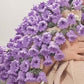 Couverture bouquet au crochet