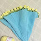 Couverture bouquet au crochet