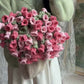 Couverture bouquet au crochet