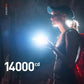 Lampe de poche zoomable ultra-brillante