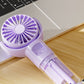 🌀 LIMITED-TIME 50% OFF! ✨ Portable Rechargeable Handheld Misting Fan – Nano-Mist, 4 Speeds, Type-C, Quiet