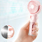 🌀 LIMITED-TIME 50% OFF! ✨ Portable Rechargeable Handheld Misting Fan – Nano-Mist, 4 Speeds, Type-C, Quiet