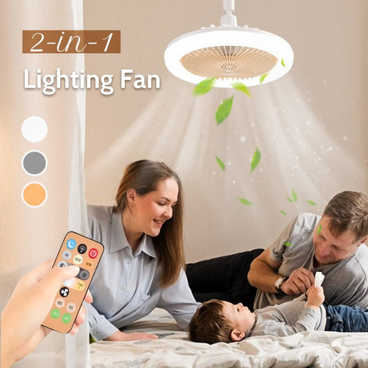 ⏳Réduction limitée de 50%🎁Ventilateur de plafond aromathérapie avec lumière et télécommande