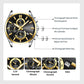 Montre-bracelet d'affaires en acier inoxydable pour homme