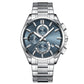 Montre-bracelet d'affaires en acier inoxydable pour homme