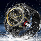 💦Étanche à 100 m⌚Montre lumineuse multifonctionnelle pour homme