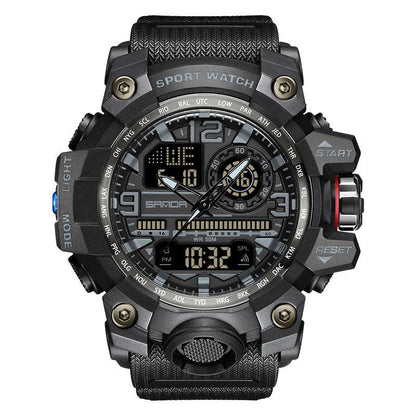 💦Étanche à 100 m⌚Montre lumineuse multifonctionnelle pour homme