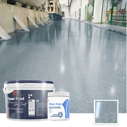 ✨New Product Listing💥 50% de réduction pour une durée limitée time❗️Waterproof Peinture de sol époxy colorée résistante à l'usure et sans solvant