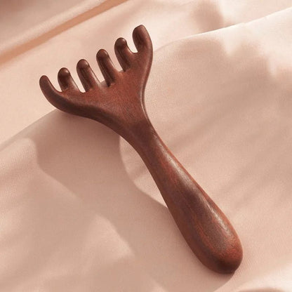 Peigne de massage méridien à six griffe