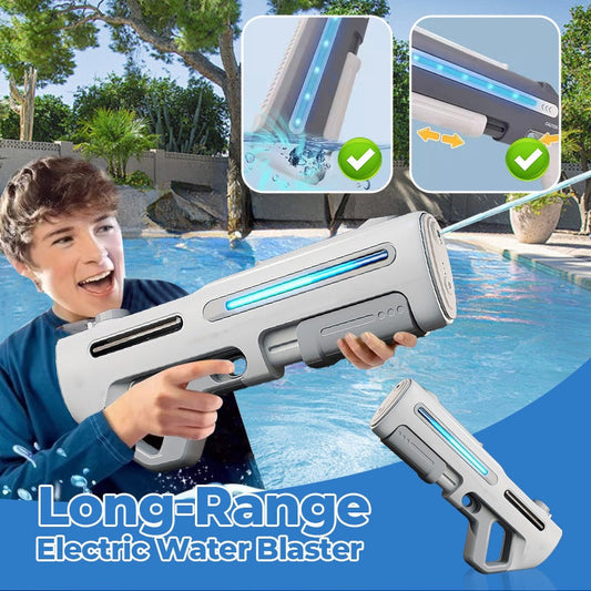 ⏳Offre à durée limitée : 50 % de réduction💥Lance-eau électrique à jet longue portée avec LED pour enfants et adultes