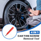 Outil multifonction 4 en 1 pour retirer les vis des pneus de voiture