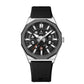 Montre-bracelet squelette de luxe à quartz avec fonction calendrier