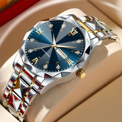 💎 Offre spéciale limitée dans le temps ⌛ Montres analogiques à quartz étanches de luxe pour hommes