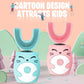 🦷Brosse à dents électrique pour enfants en forme de U (style dessin animé)