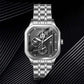 Montre à quartz carrée pour homme, édition limitée