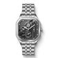 Montre à quartz carrée pour homme, édition limitée