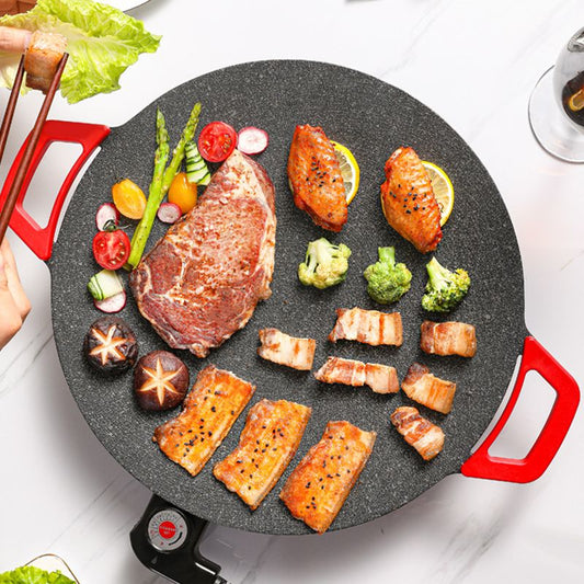 ⏳Spécial à durée limitée⏰Planche à griller électrique d'intérieur antiadhésive🍳