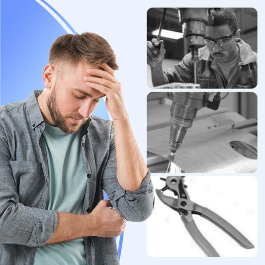 💥2025 HOT SALE💥Pince à perforer en acier inoxydable très résistante
