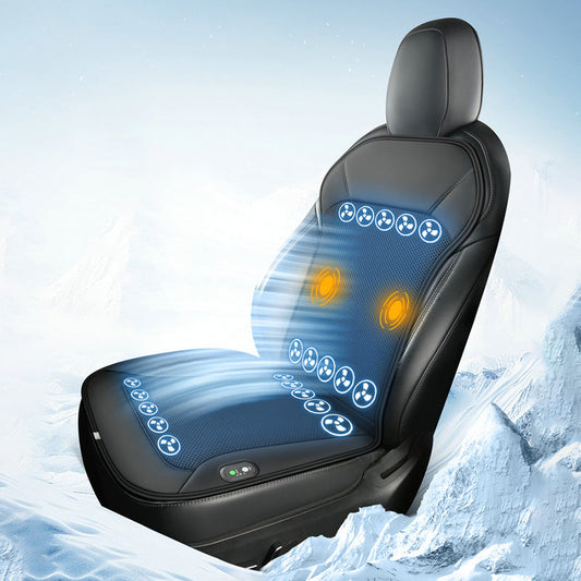 ⏳Spécial limité dans le temps⏰Coussin de siège réfrigérant ventilé pour voiture avec ventilateur