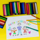 🌈Crayons triangulaires 36 couleurs - Pastels à l'huile colorés non toxiques et lavables🎨