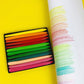 🌈Crayons triangulaires 36 couleurs - Pastels à l'huile colorés non toxiques et lavables🎨