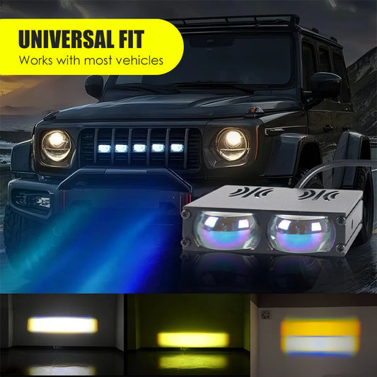 ⏳Spécial à durée limitée⏰Feux de calandre LED étanches pour voiture🔦
