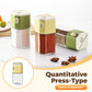 Distributeur quantitatif de condiments à double bec verseur à pression🧂