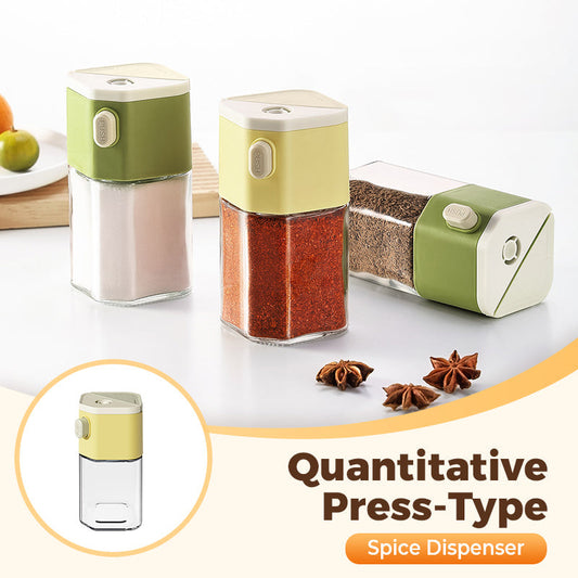 Distributeur quantitatif de condiments à double bec verseur à pression🧂