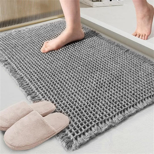 ⏳Spécial à durée limitée⏰Tapis de salle de bain antidérapant ultra absorbant💧