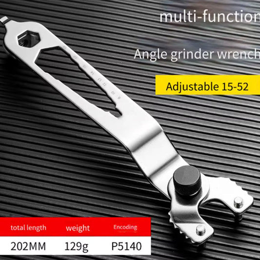 ⏳Spécial à durée limitée⏰Clé multifonctionnelle réglable pour meuleuse d'angle🔧