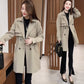 ⏳Spécial à durée limitée⏰Trench-coat confortable à revers et taille cintrée🧥