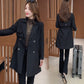 ⏳Spécial à durée limitée⏰Trench-coat confortable à revers et taille cintrée🧥