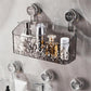 ⏳Spécial à durée limitée⏰Étagère à ventouses style luxe léger avec motif glacier🛁
