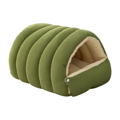 Cozy and comfortable plush bed for pets🐱