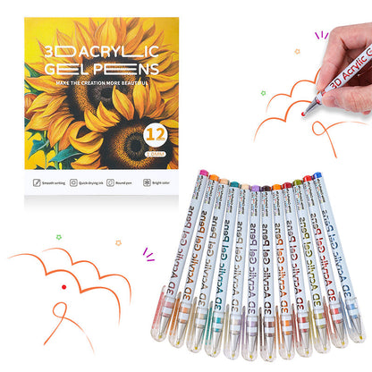 ⏳Spécial à durée limitée⏰Ensemble de stylos gel multicolores🎨🖋️