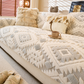 ⏳Spécial à durée limitée⏰Housse de canapé moderne géométrique en peluche🛋️