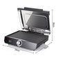 ⏳Spécial à durée limitée⏰Grill d'intérieur sans fumée 2200 W avec plaque antiadhésive🥩