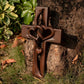 ⏳Spécial à durée limitée⏰Croix en Bois à Cœurs Entrelacés - Symbole d‘Amour & de Foi❤️✝️