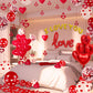 ⏳Spécial à durée limitée⏰Kit de décoration romantique avec ballons pour la Saint-Valentin🎈