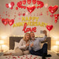 ⏳Spécial à durée limitée⏰Kit de décoration romantique avec ballons pour la Saint-Valentin🎈