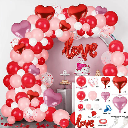 ⏳Spécial à durée limitée⏰Kit de décoration romantique avec ballons pour la Saint-Valentin🎈