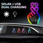 ⏳Spécial à durée limitée⏰Lampe LED solaire en forme de cœur pour voiture🫰💖