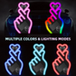 ⏳Spécial à durée limitée⏰Lampe LED solaire en forme de cœur pour voiture🫰💖