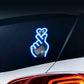 ⏳Spécial à durée limitée⏰Lampe LED solaire en forme de cœur pour voiture🫰💖