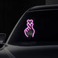 ⏳Spécial à durée limitée⏰Lampe LED solaire en forme de cœur pour voiture🫰💖