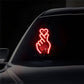 ⏳Spécial à durée limitée⏰Lampe LED solaire en forme de cœur pour voiture🫰💖