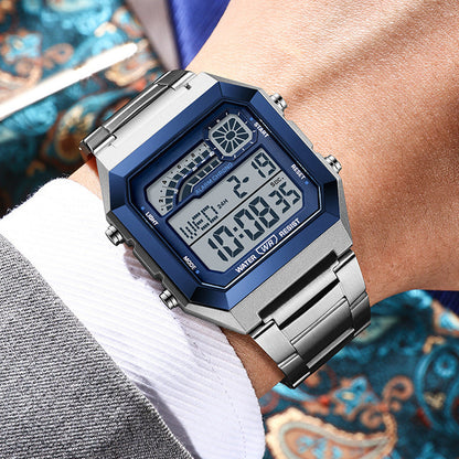 📢 40% OFF NOW! ⌚ Unisex Digital Watch with Square Display & Luminous Backlight – Sleek design, bright backlight & comfortable fit – Perfect for daily wear, sports & travel 💪
