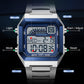 📢 40% OFF NOW! ⌚ Unisex Digital Watch with Square Display & Luminous Backlight – Sleek design, bright backlight & comfortable fit – Perfect for daily wear, sports & travel 💪