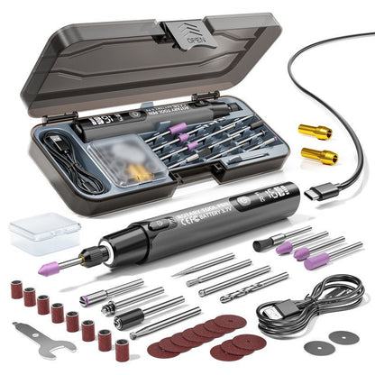 🛠️⚙️Portable Electric Rotary Grinding, Polishing, and Engraving Kit |  DIY Crafts and Model Making🔄