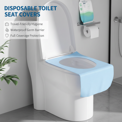 📢📢50 % de réduction !! ⏰Lot de housses de siège de toilettes jetables imperméables🚽